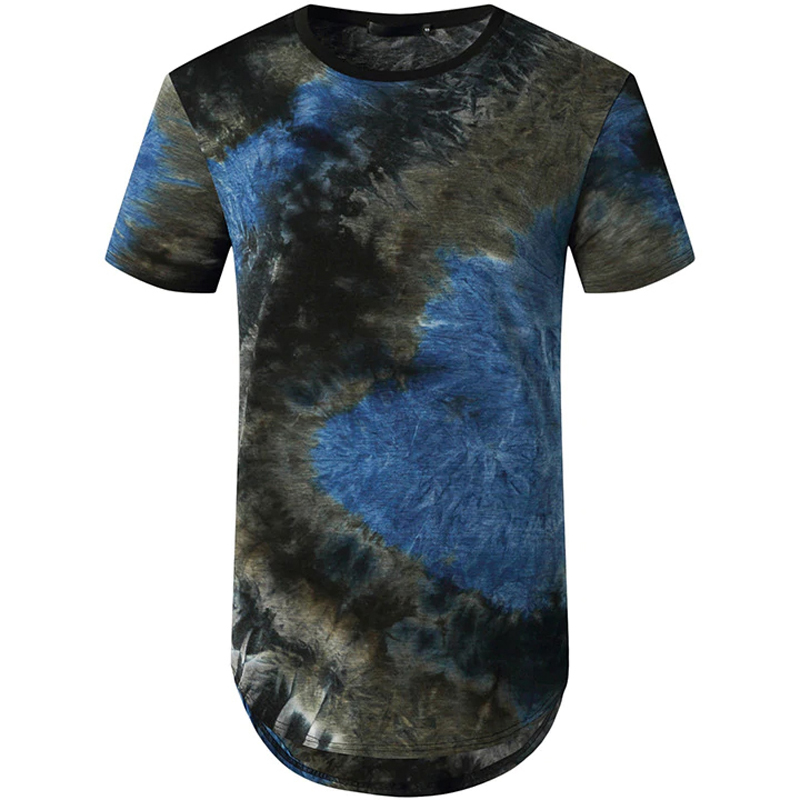 Black & Grey Tie Dye T-Shirt